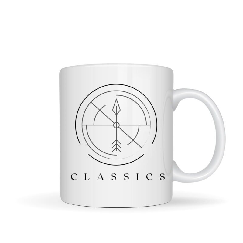 Promotional White Printed Coffee Mug
