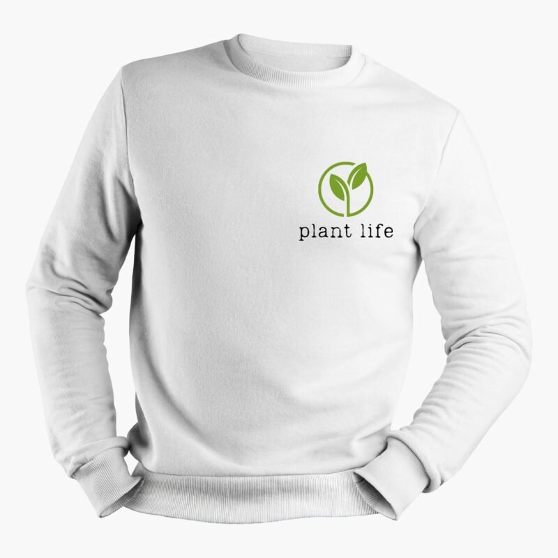 Typography Plant Life Crewneck