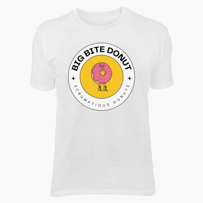 Promotional White Logo Tshirt