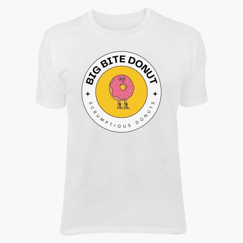 Promotional White Logo Tshirt