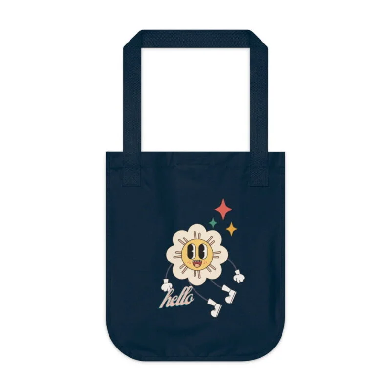 Organic Canvas Tote Bag