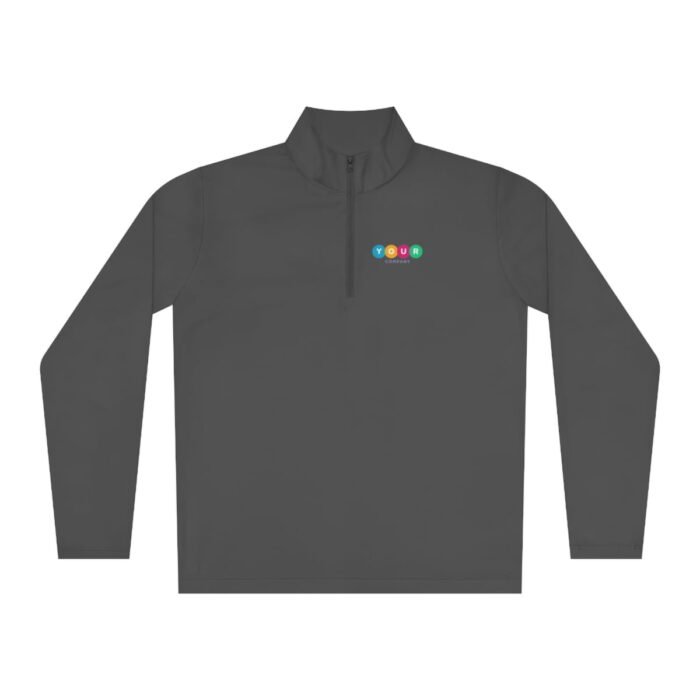 Unisex Quarter-Zip Logo Pullover - Image 9