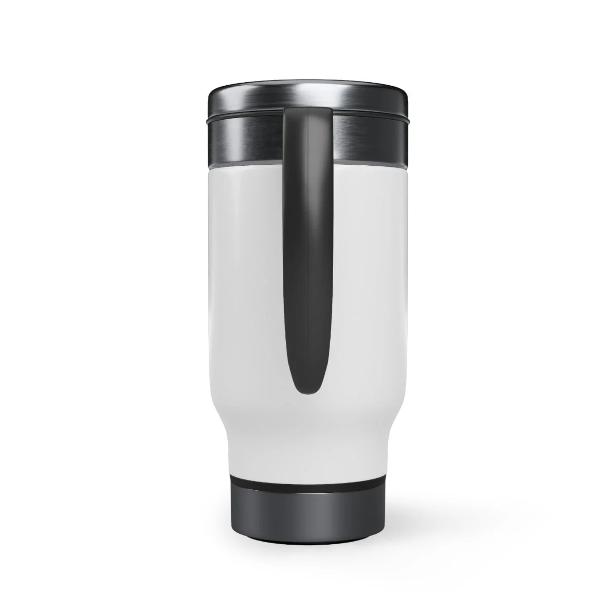 Logo Stainless Steel Travel Mug with Handle, 14oz - Image 2